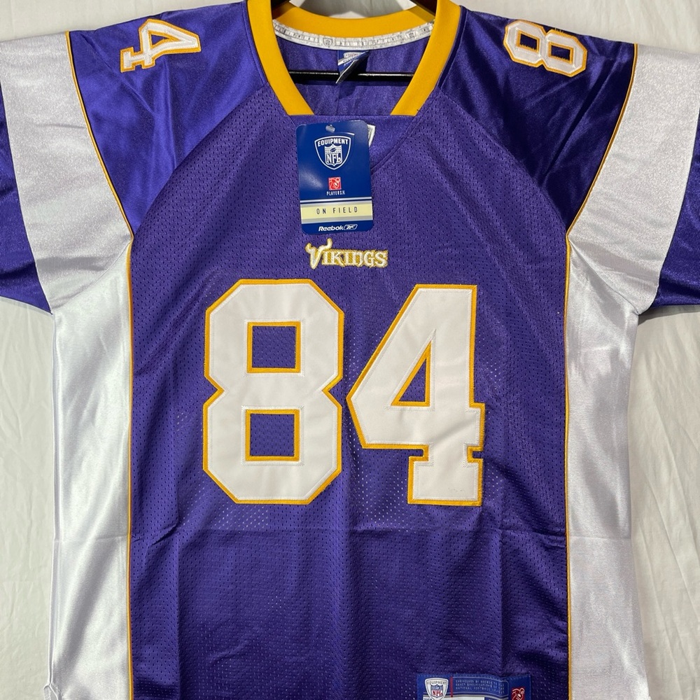 Reebok Minnesota Vikings #84 Randy Moss NFL Football Jersey Size 50 New/Tags Y2K